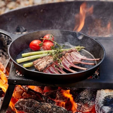 3-Piece Iron Cast Skillet Set