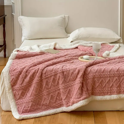 Luxurious Sherpa Snuggle Blanket