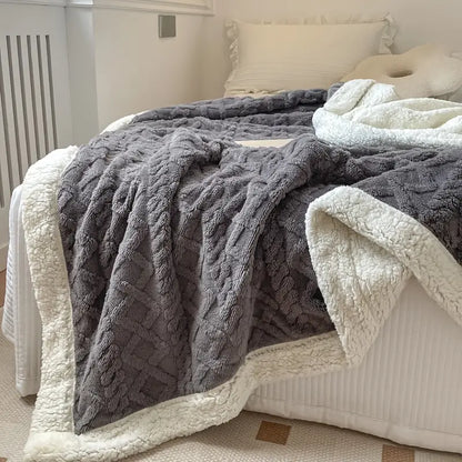Luxurious Sherpa Snuggle Blanket