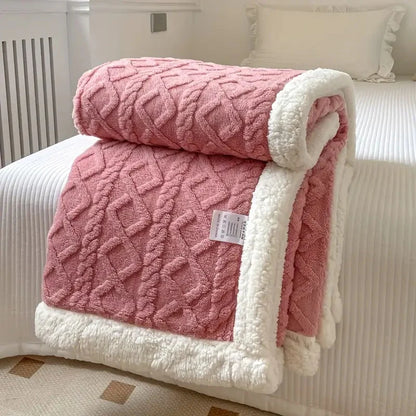 Luxurious Sherpa Snuggle Blanket