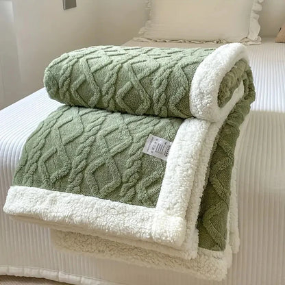 Luxurious Sherpa Snuggle Blanket
